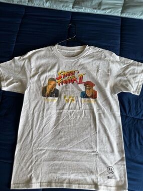 BAIT x Street Fighter II White Graphic Tee